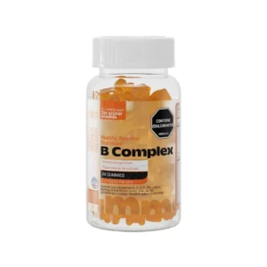 B-COMPLEX ORANGE FLAVOR 60 GUMMIES HEALTHY AMERICA