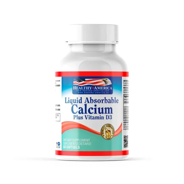 LIQUID ABSORBABLE CALCIUM 1200MG PLUS VITAMIN D4 60 SOFTGELS