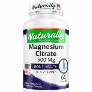 Citrato de Magnesio 500mg x60 Capsulas – Naturally