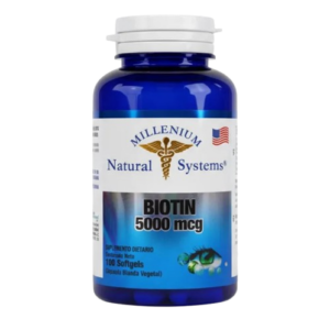 BIOTIN 5000 Mcg NATURAL SYSTEMS MILLENIUM