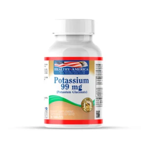 Chelated Potassium 99mg (As Potassium Gluconate 652 mg) 30 Tablets
