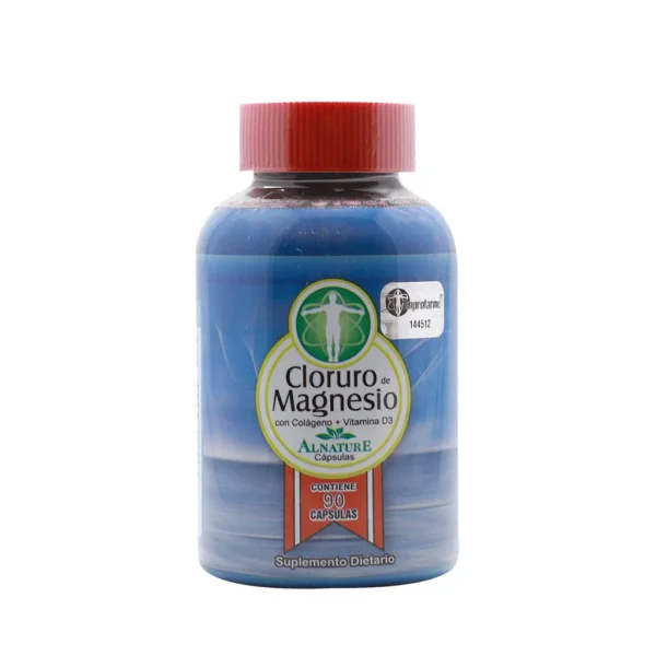 Cloruro de Magnesio Alnature — 90 Cápsulas
