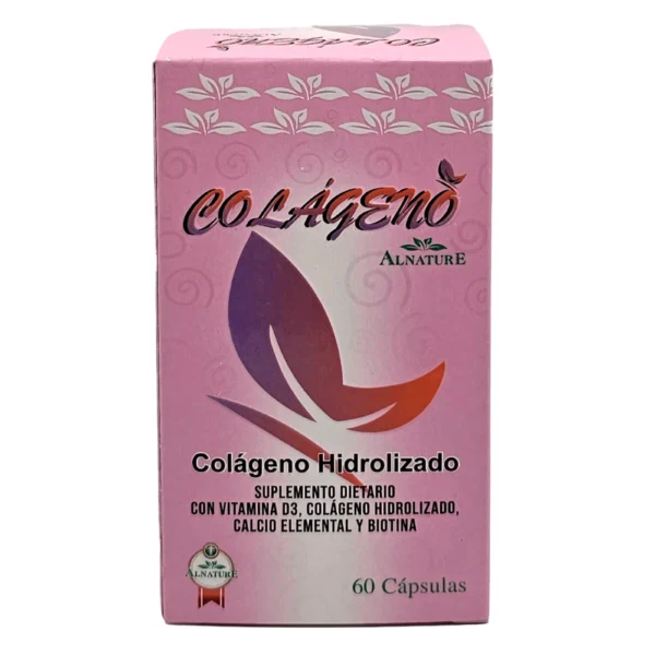 Colágeno Hidrolizado Alnature — 60 Cápsulas