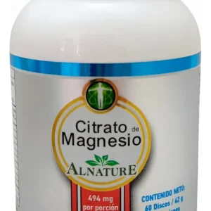 Citrato de Magnesio Alnature — 60 Cápsulas