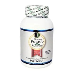 Citrato de Potasio Alnature — 60 Cápsulas