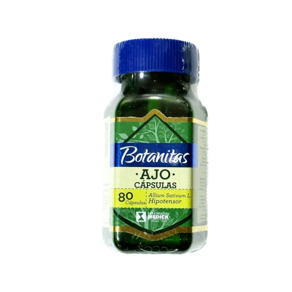 Ajo Botanitas Medick — 80 Cápsulas