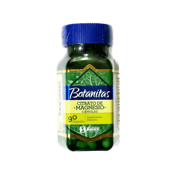 Citrato de Magnesio Botanitas Medick — 90 Cápsulas