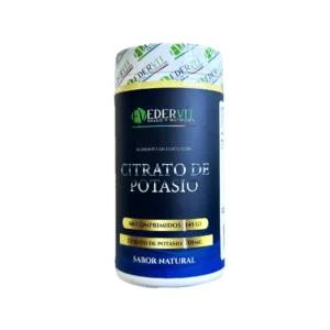 Citrato de Potasio 705 mg Edervit — 60 Comprimidos