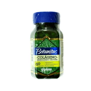 Colágeno Hidrolizado + Biotina Botanitas — 60 Cápsulas