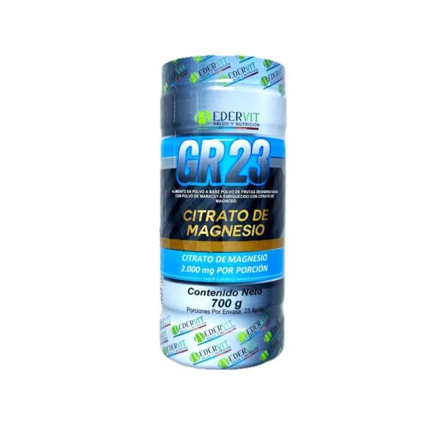 GR23 Citrato de Magnesio Edervit — 700 g