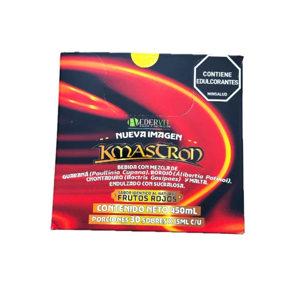 Kmastron Edervit Sabor Frutos Rojos — Caja x 30 Sobres