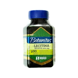 Lecitina de Soya 1200 mg Botanitas Medick — 100 Cápsulas Blandas