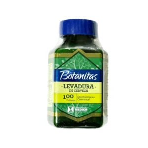 Levadura de Cerveza Botanitas Medick — 100 Tabletas