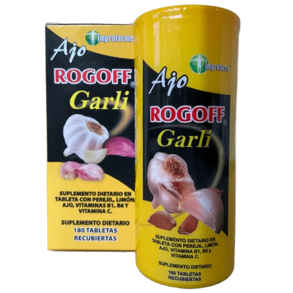 Garli Ajo Amarillo Alnature — 180 Cápsulas
